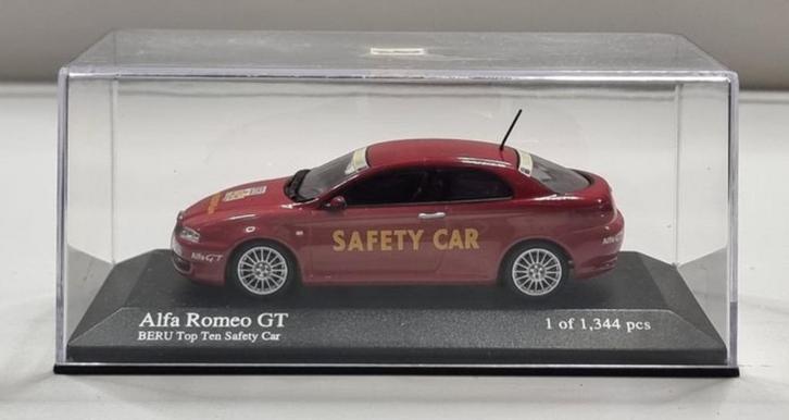 Minichamps Alfa Romeo GT Beru Safety Car 1/43, Hobby en Vrije tijd, Modelauto's | 1:43, Zo goed als nieuw, Auto, MiniChamps, Ophalen of Verzenden