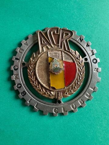 ACR Automobil Clubul Roman badge bordje. Voor Uw oldtimer. beschikbaar voor biedingen