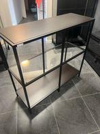 4 rekjes met glasblad - €125 voor alle!, Ophalen, Gebruikt