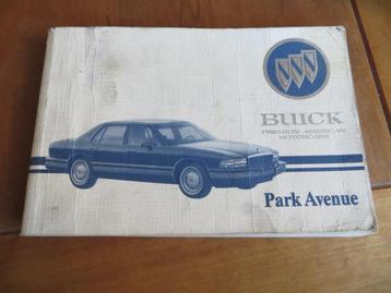 Instructieboek Buick Park Avenue 1993 - 1994 beschikbaar voor biedingen