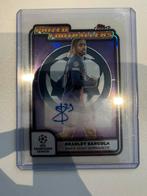 Bradley Barcola autograph topps finest 2025 PSG, Ophalen of Verzenden, Nieuw, Plaatje