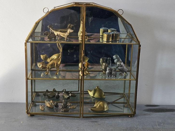 Vitrinekastje, Antiek en Kunst, Curiosa en Brocante, Verzenden