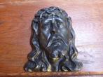 Art deco metalen Christus hoofd, A. Birembaux, Antiek en Kunst, Ophalen of Verzenden