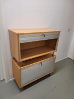 2 IKEA Galant Archiefkasten met Roldeuren, Ophalen, Gebruikt, Overige houtsoorten, 50 tot 100 cm