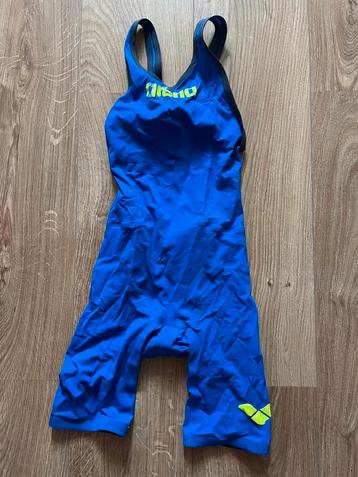 Arena Wedstrijdbadpak Powerskin Carbon Air2 Open Rug Blauw beschikbaar voor biedingen