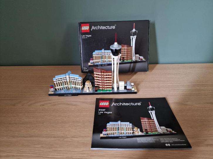 Lego Architecture 21047 Las Vegas, Kinderen en Baby's, Speelgoed | Duplo en Lego, Zo goed als nieuw, Lego, Complete set, Ophalen of Verzenden