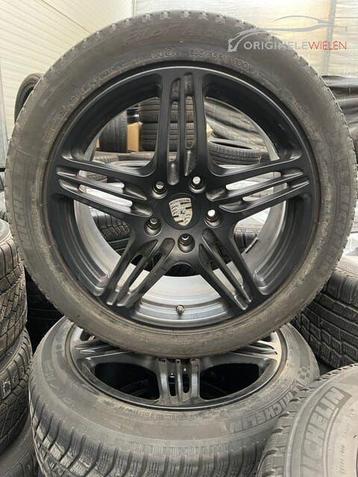 19'' Porsche Panamera velgen Zwart + Winterbanden 8/7 mm beschikbaar voor biedingen