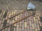 oude putemmer en boomstam schiller, Ophalen