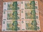 5 Gulden biljetten uit 1973 – Joost van den Vondel, Ophalen of Verzenden, 5 gulden