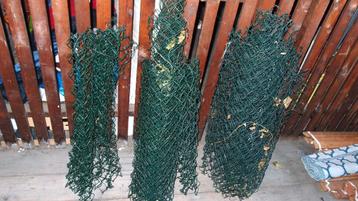 (gebruikt) tuingaas, in totaal 17 meter lang, 1 meter hoog beschikbaar voor biedingen