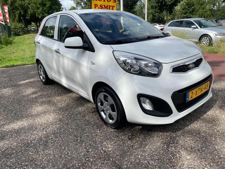 Kia Picanto 1.0 CVVT Businessline AIRCO STUURBEKR, Auto's, Kia, Bedrijf, Te koop, Picanto, ABS, Airbags, Airconditioning, Bluetooth