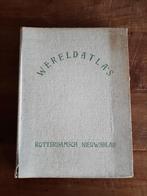Wereldatlas Rotterdams nieuwsblad 1939, Boeken, Atlassen en Landkaarten, Gelezen, Wereld, Ophalen of Verzenden, 1800 tot 2000