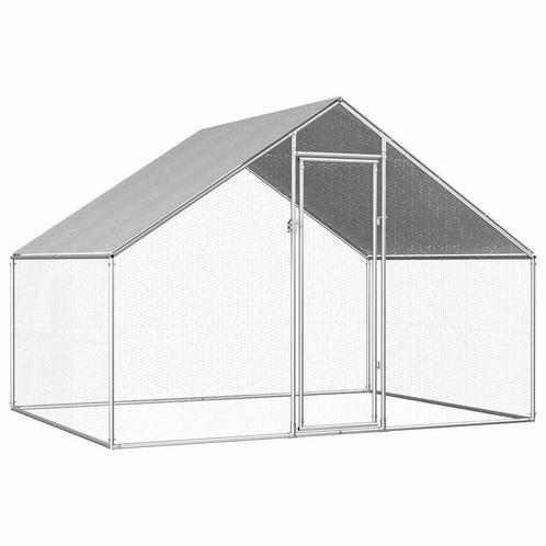 AANBIEDING | Buitenhok kippenhok kippenren meter! GRATIS BEZ, Dieren en Toebehoren, Pluimvee | Toebehoren, Nieuw, Kippenhok of Kippenren