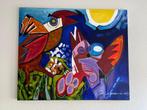 Schilderij van L.paramount, Antiek en Kunst, Ophalen of Verzenden