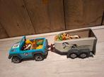 Playmobil Paardentrailer met Jeep, Kinderen en Baby's, Speelgoed | Playmobil, Ophalen of Verzenden, Gebruikt, Complete set