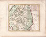 ROBERT DE VAUGONDY, G. - VI. De Veluwe 1748 Ingekl. kopergr., Antiek en Kunst, Ophalen of Verzenden