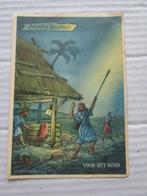 Ansichtkaart Gelukkig kerstfeest - Voor het kind 1955, Verzenden, 1940 tot 1960, Gelopen, Kinderen