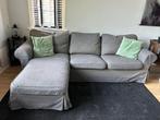Zitbank met chaise longue, Ophalen, Gebruikt, Stof