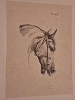 Litho Paardenhoofd, Antiek en Kunst, Ophalen of Verzenden