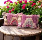 Marokkaans berber kussenset , vintage berber kussens, Huis en Inrichting, Woonaccessoires | Kussens, Verzenden, Nieuw, Vierkant