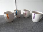 4x Douwe Egberts beker / mok met recept - Nieuw, Ophalen of Verzenden, Nieuw, Overige stijlen, Kop(pen) en/of Schotel(s)