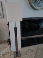 Zeer mooie rvs staande lamp, Huis en Inrichting, Lampen | Vloerlampen, Ophalen, Zo goed als nieuw, 150 tot 200 cm