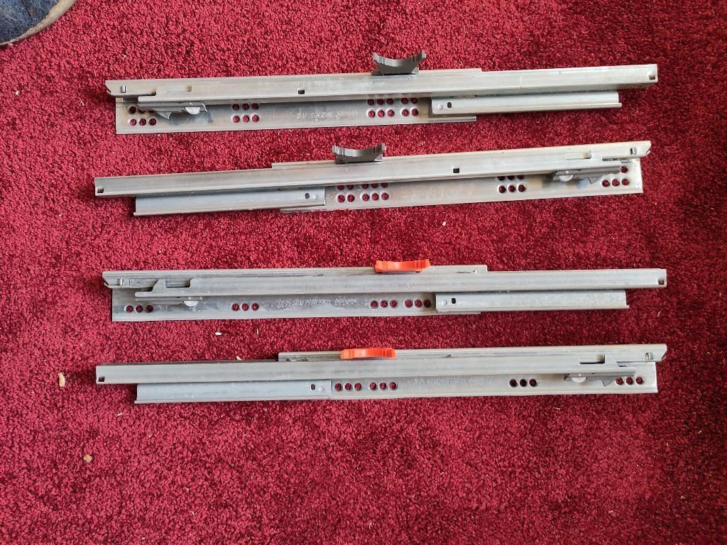 Blum Tandembox plus ladengeleiders, Gebruikt, 250 mm of meer, Overige typen, Ophalen of Verzenden