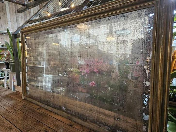antieke franse spiegel ``WOONWINKEL RUSTIEK``, Antiek en Kunst, Antiek | Spiegels, Ophalen