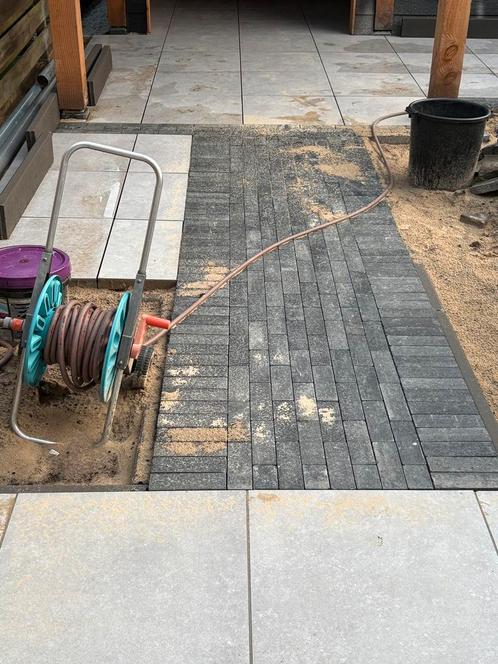 Soft comfort klinkers nieuw +- 2 m2, Tuin en Terras, Terrasdelen en Vlonders, Zo goed als nieuw, Composiet, Ophalen