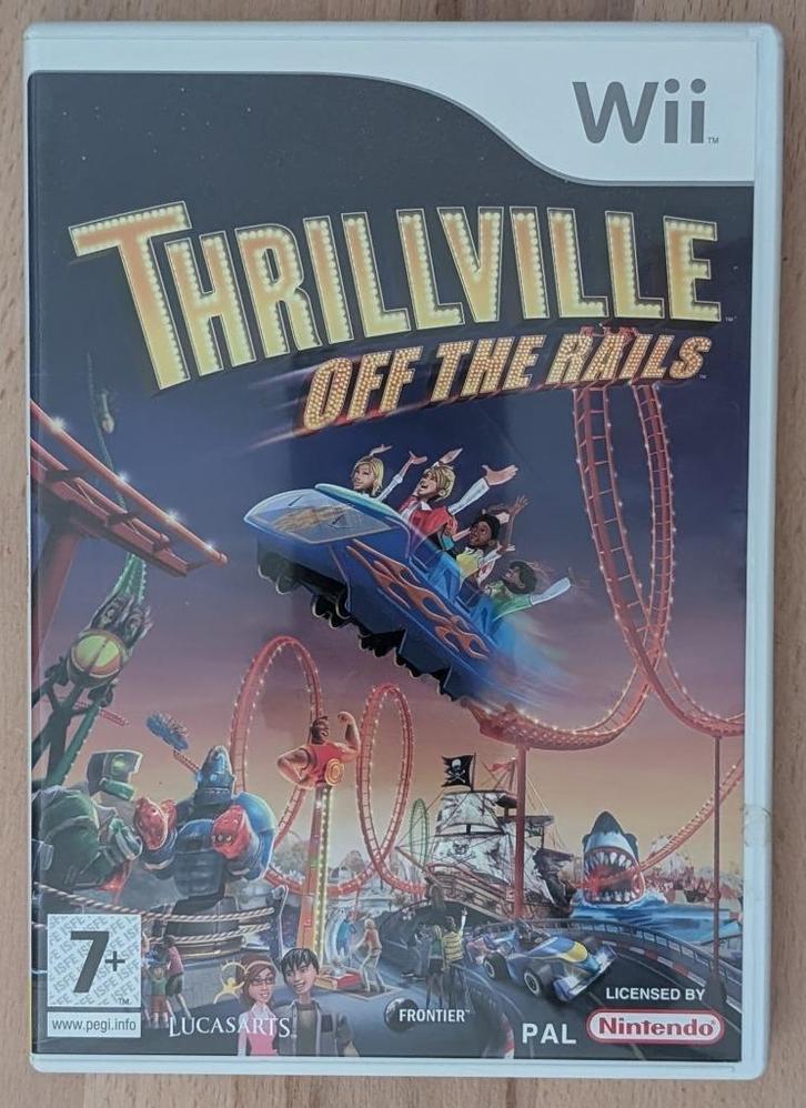 Nintendo Wii game Thrillville Off The Rails, Spelcomputers en Games, Games | Nintendo Wii, Gebruikt, Sport, 1 speler, Vanaf 7 jaar