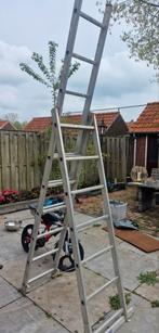 Hymer reform ladder 3x7 spots, Doe-het-zelf en Verbouw, Ladders en Trappen, Ophalen, Gebruikt, Ladder, Opvouwbaar of Inschuifbaar