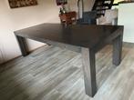 Robuuste eikenhouten tafel, Huis en Inrichting, Tafels | Eettafels, Ophalen, Gebruikt, 100 tot 150 cm, Eikenhout