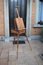 antiek opvouwbare kunstenaarsezel 1900 schildersezel, Antiek en Kunst, Curiosa en Brocante, Ophalen of Verzenden