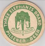 1 DRIE HOEFIJZERS BREDA BIERVILTJE, Verzamelen, Ophalen of Verzenden, Gebruikt, Viltje(s), Overige merken