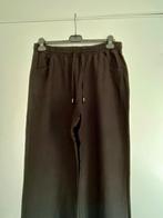 i303 Only-M maat 42=L linnen broek pantalon zwart, Zwart, Maat 42/44 (L), Ophalen of Verzenden, Zo goed als nieuw