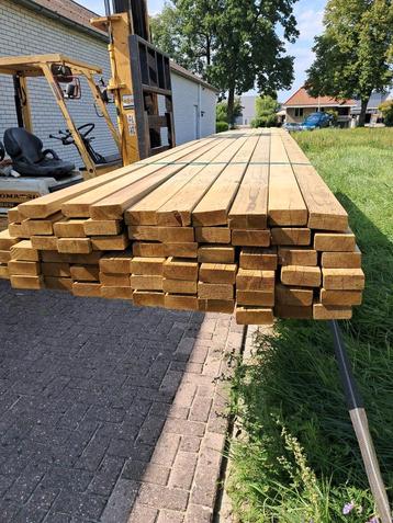 Nieuwe Vuren Balken SLS 38x89 mm Geïmpregneerd 6 meter lang. beschikbaar voor biedingen