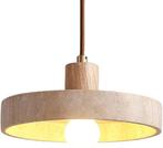 Travertin hanglamp, Ophalen of Verzenden, Zo goed als nieuw, Minder dan 50 cm, Overige materialen