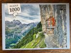 Legpuzzel Ebenalp Switserland, 1000 stukjes, Ophalen of Verzenden, 500 t/m 1500 stukjes, Zo goed als nieuw, Legpuzzel