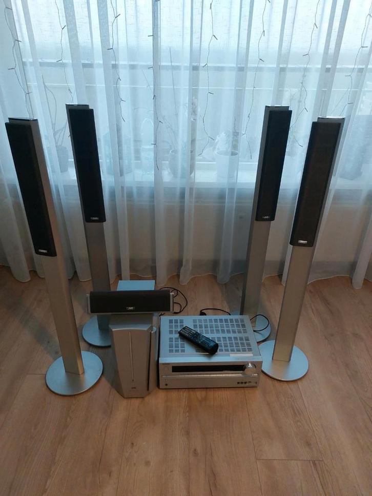 Onkyo TX-NR414 & JVC 5.1 Home Cinema Set - Goed!, Audio, Tv en Foto, Home Cinema-sets, Gebruikt, Overige spelers, 5.1-systeem