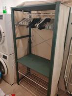 IKEA IVAR stellingkast (groen geverfd) + set kledinghangers, Huis en Inrichting, Ophalen, Gebruikt