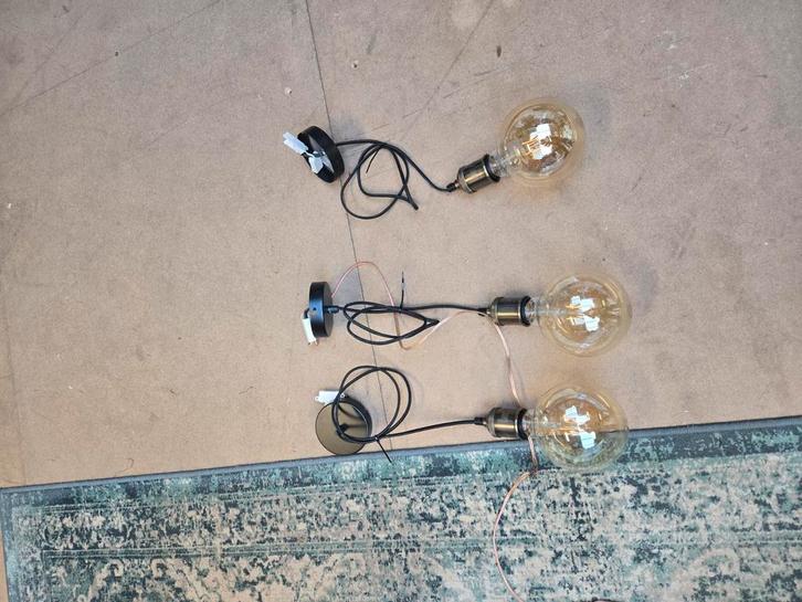 Hanglampen, Huis en Inrichting, Lampen | Hanglampen, Zo goed als nieuw, Minder dan 50 cm, Ophalen of Verzenden