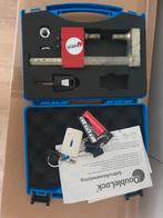 Te koop doubblelock slot voor caravan compleet., Caravans en Kamperen, Ophalen of Verzenden, Gebruikt