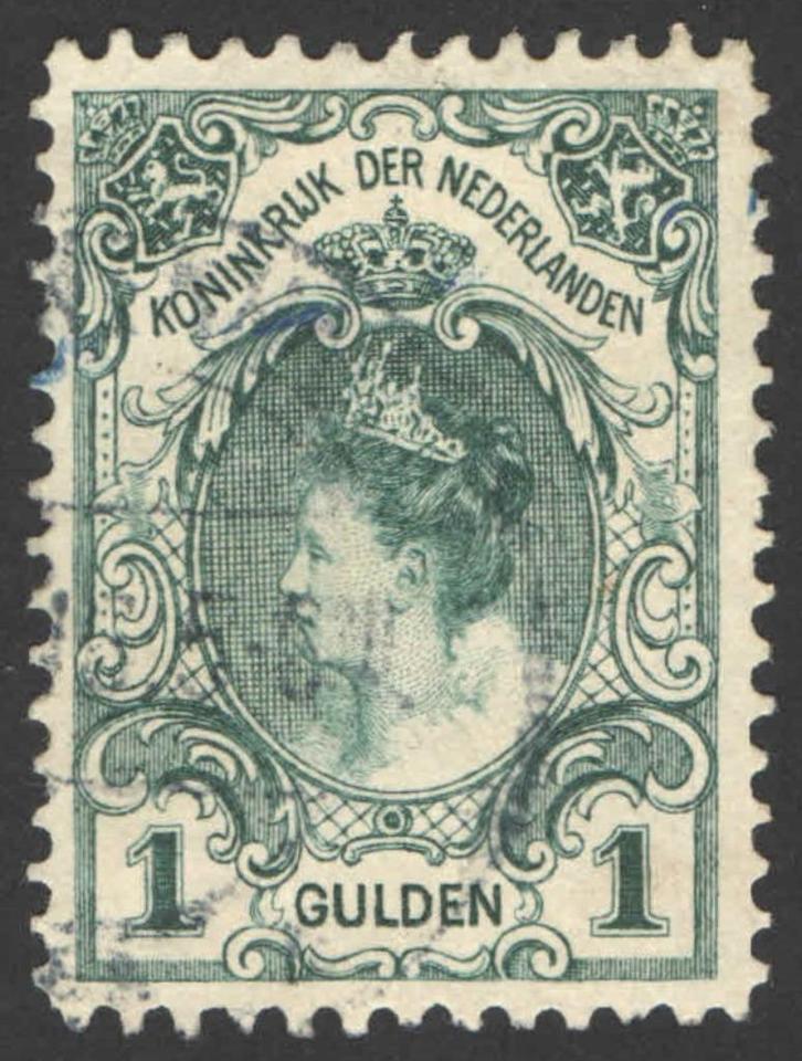 Nederland NVPH nr 77 gestempeld, Postzegels en Munten, Postzegels | Nederland, Gestempeld, T/m 1940, Ophalen of Verzenden