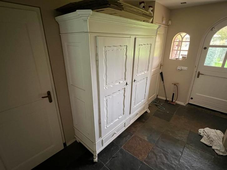 Mooie Biedermeier kledingkast - 2.00x1.70x0.60, Huis en Inrichting, Kasten | Kledingkasten, Gebruikt, Ophalen