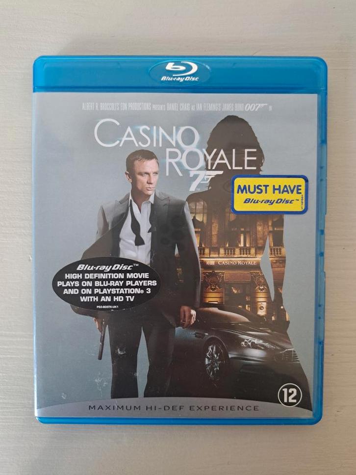 Casino Royale (Blu-ray) (4 halen 3 betalen), Cd's en Dvd's, Blu-ray, Zo goed als nieuw, Actie, Ophalen of Verzenden