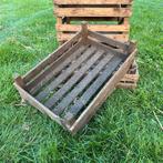 Oud hollandse aardappelkisten, opslagkisten, moestuin, Tuin en Terras, Ophalen, Minder dan 30 cm, Rond, Tuin