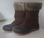 Snowboots echt leer maat 42, Ophalen, Bruin, Boots, Zo goed als nieuw