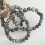 Streng Agaat edelsteen  4 mm kraaltjes div. tinten Grijs, Ophalen, Nieuw, Kraal