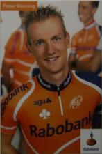 Promotiekaart van de Rabo wielrenner Pieter Weening van 2005, Ophalen, 1980 tot heden, Ongelopen, Sport en Spel