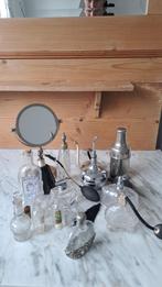 Oude glazen Parfumflesjes Collectie, Ophalen of Verzenden